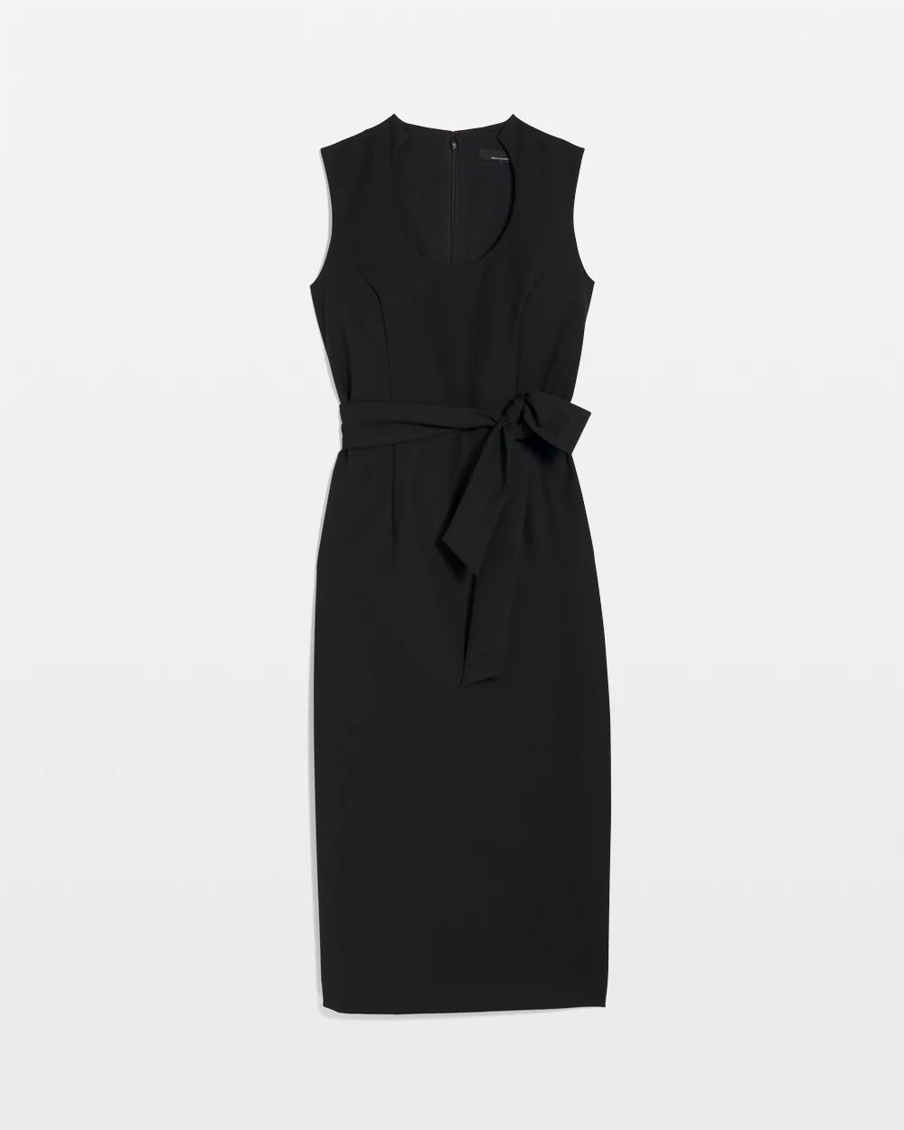 Petite Sleeveless Belted Sheath Dress | White House Black Market